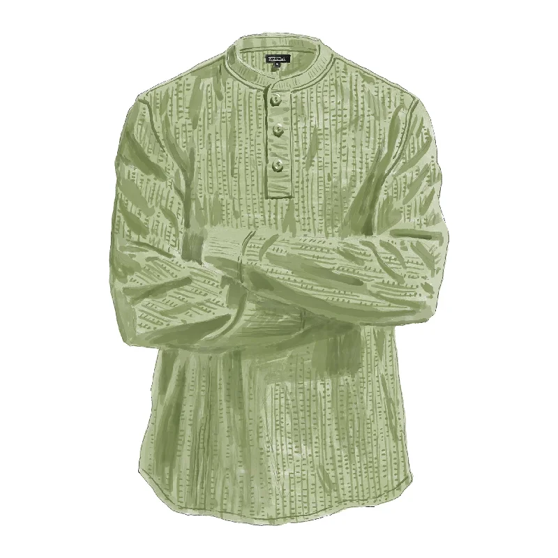 Waffle Thermal Henley