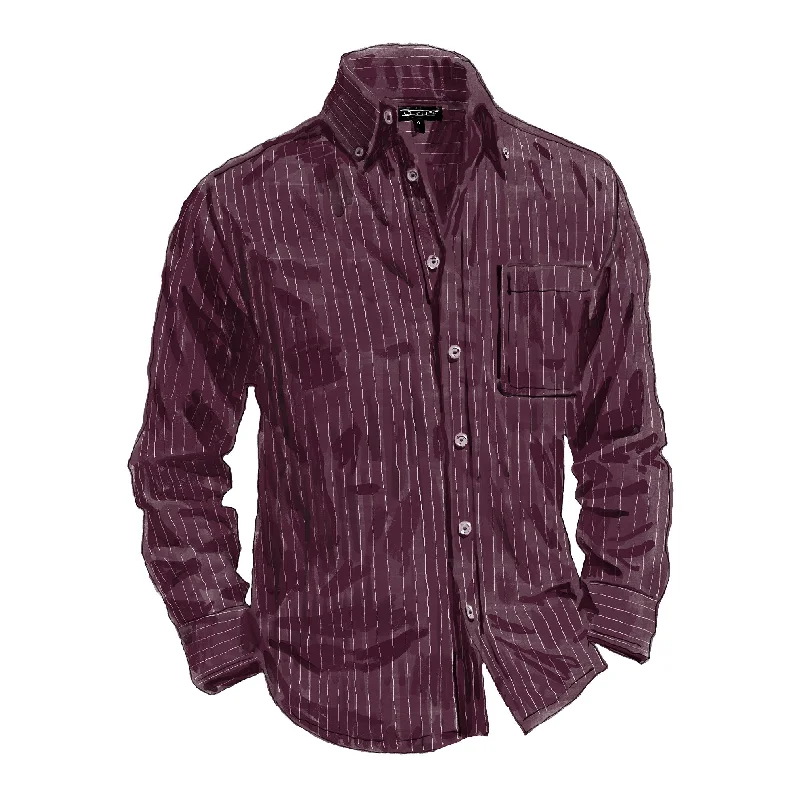 Burgundy Stripe