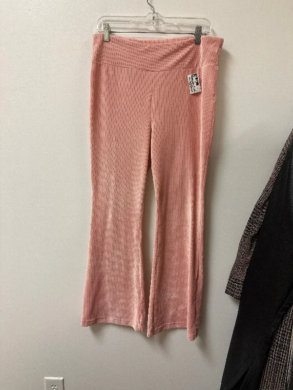 Pants Lounge By No Boundaries In Pink, Size: Xl