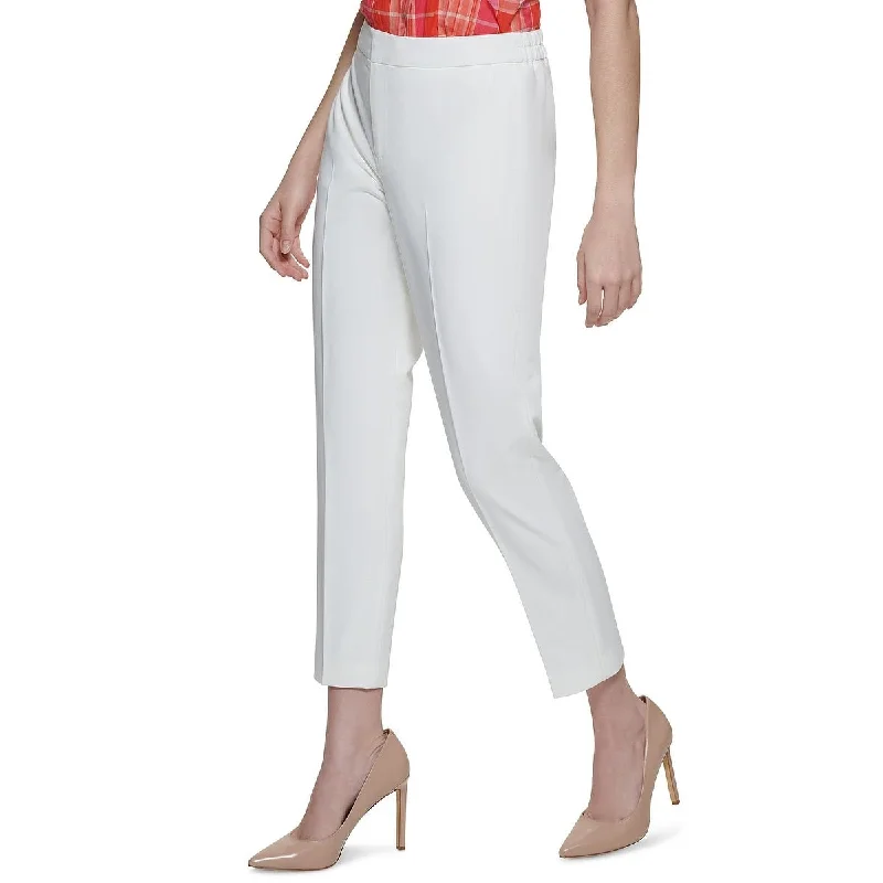Tommy Hilfiger Women's Sloane Ankle Pants White Size 10