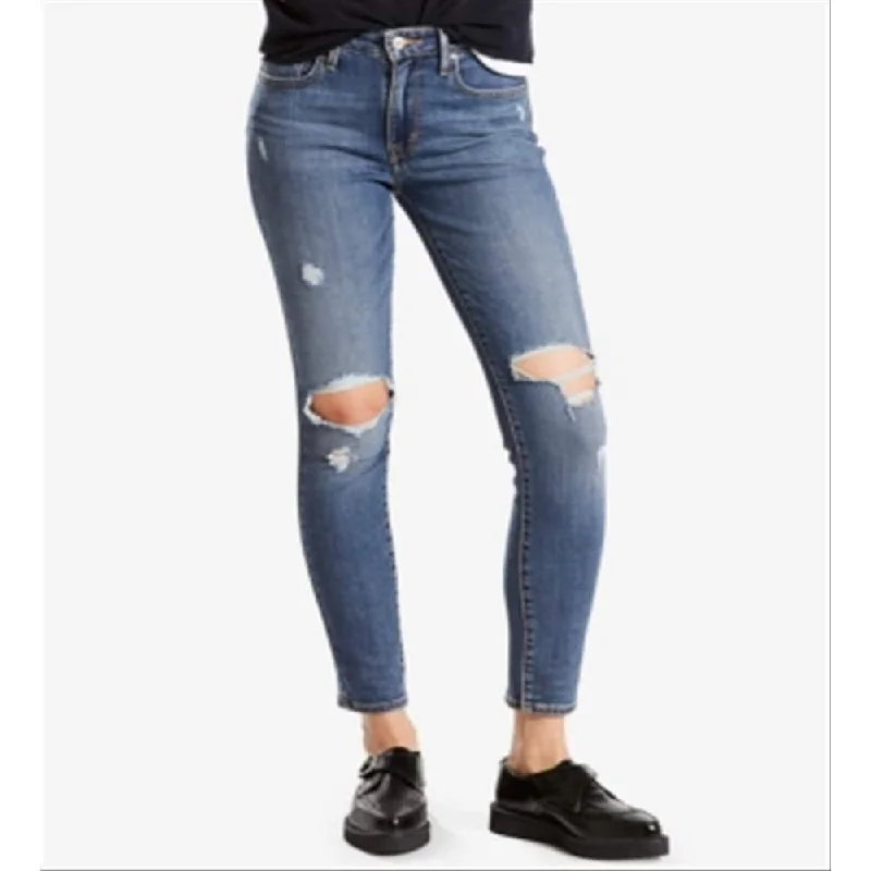 Levi's Women's 721 High Rise Skinny Jeans Blue Size 24X30