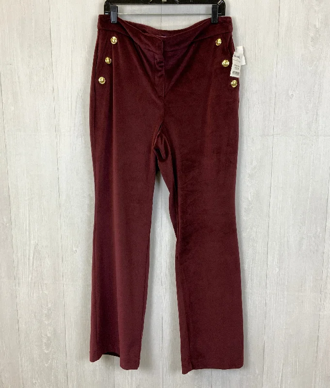 Pants Other By Clothes Mentor In Red, Size: 12