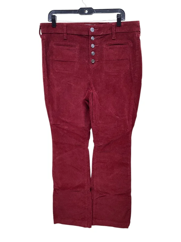Pants Wide Leg By Torrid In Red, Size: 12