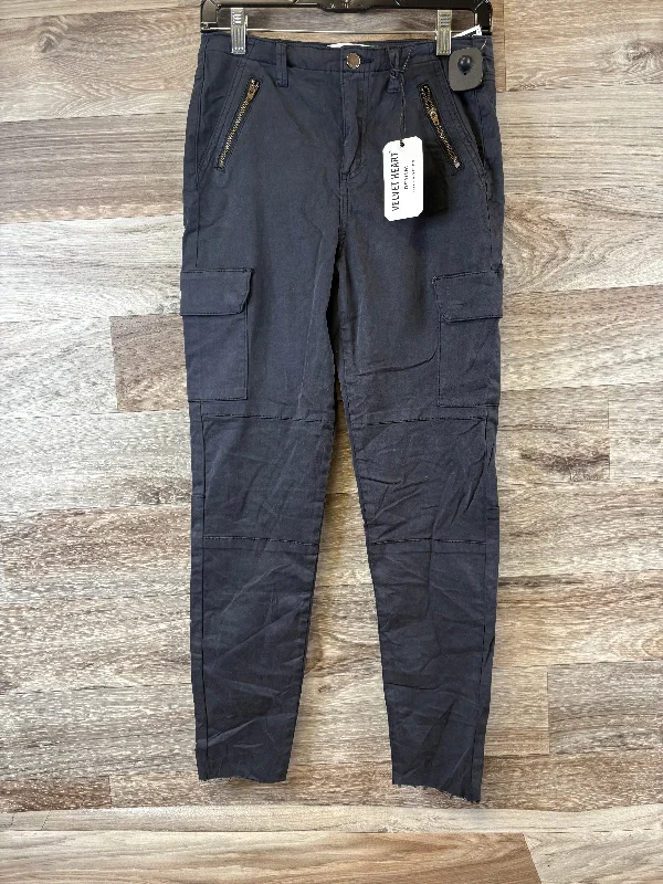 Pants Cargo & Utility By Velvet Heart In Grey, Size: 6