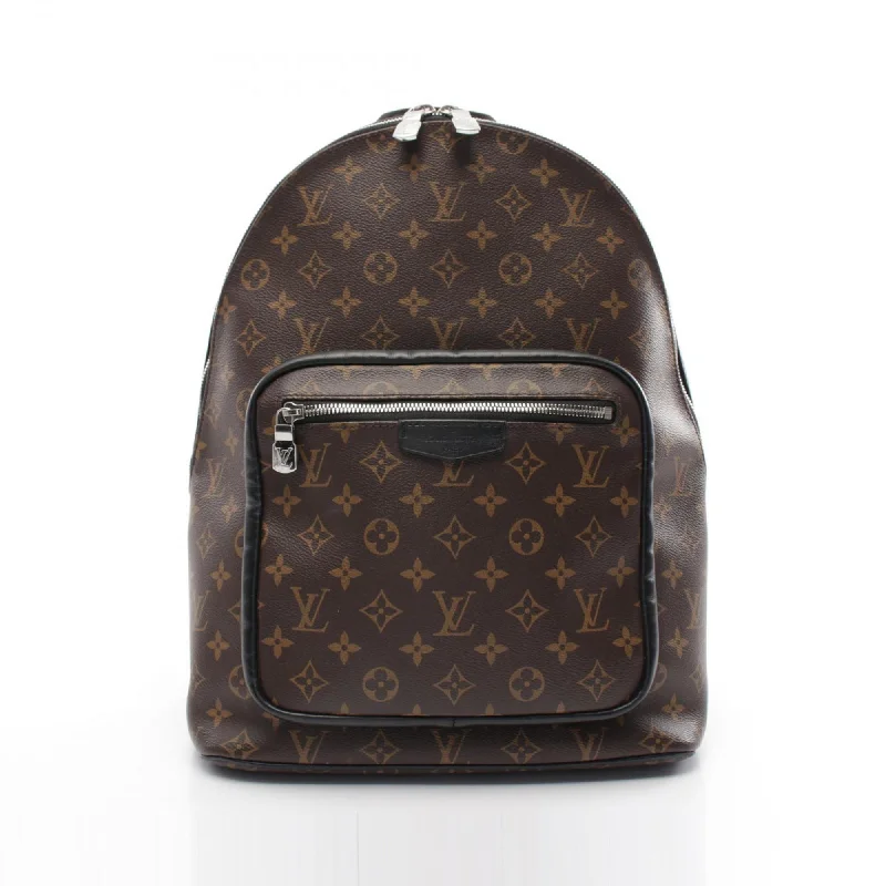 Louis Vuitton Monogram  Coated Canvas Leather Backpack (Pre-Owned)