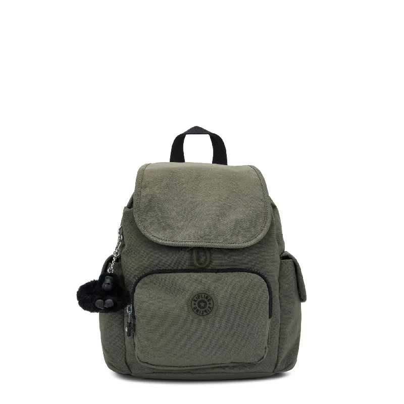 Kipling City Pack Small Backpack - Green Moss
