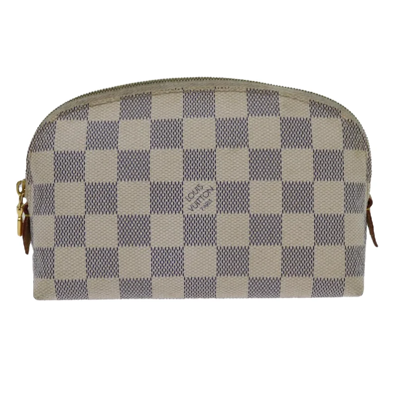 Louis Vuitton Cosmetic Pouch  Canvas Clutch Bag (Pre-Owned)