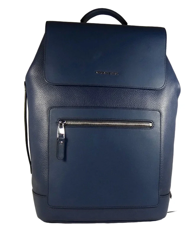 Michael Kors Men's Hudson Pebbled Leather Backpack