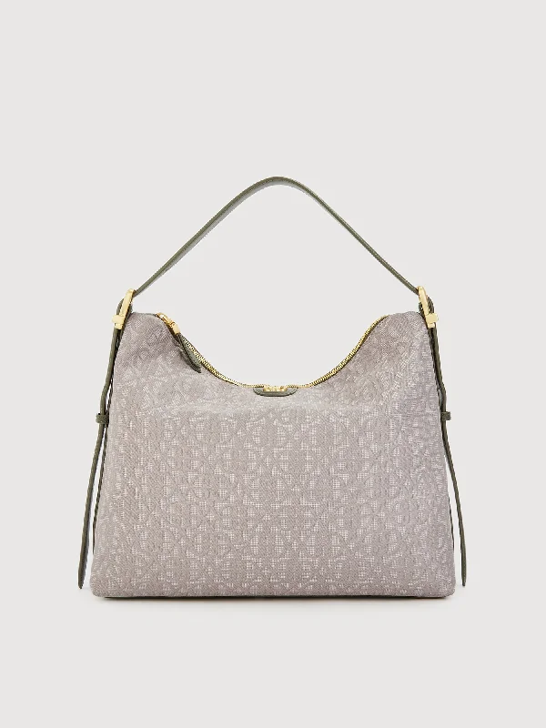 Nuccia Monogram Shoulder Bag