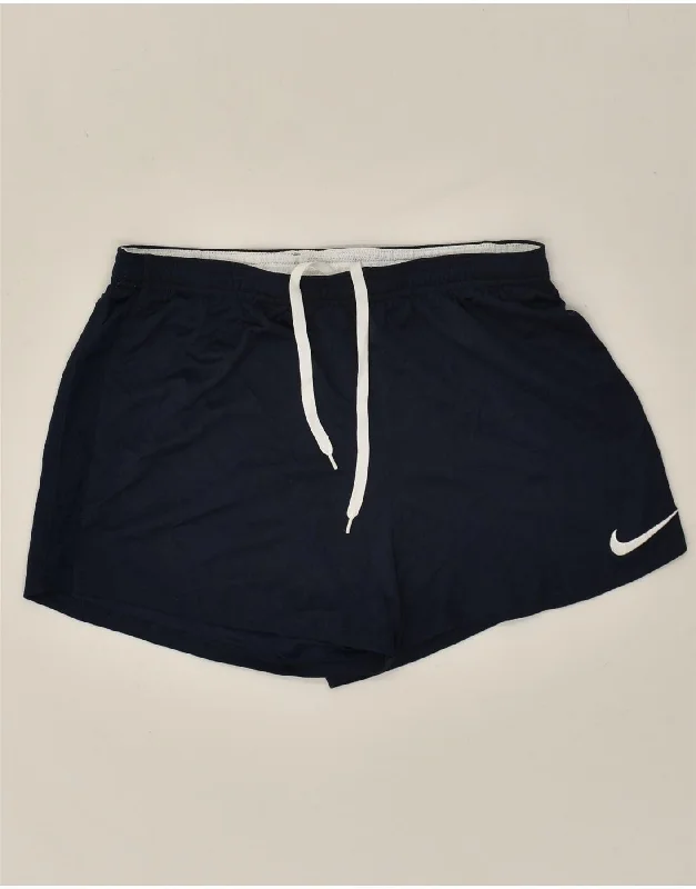 NIKE Mens Graphic Sport Shorts Small Navy Blue