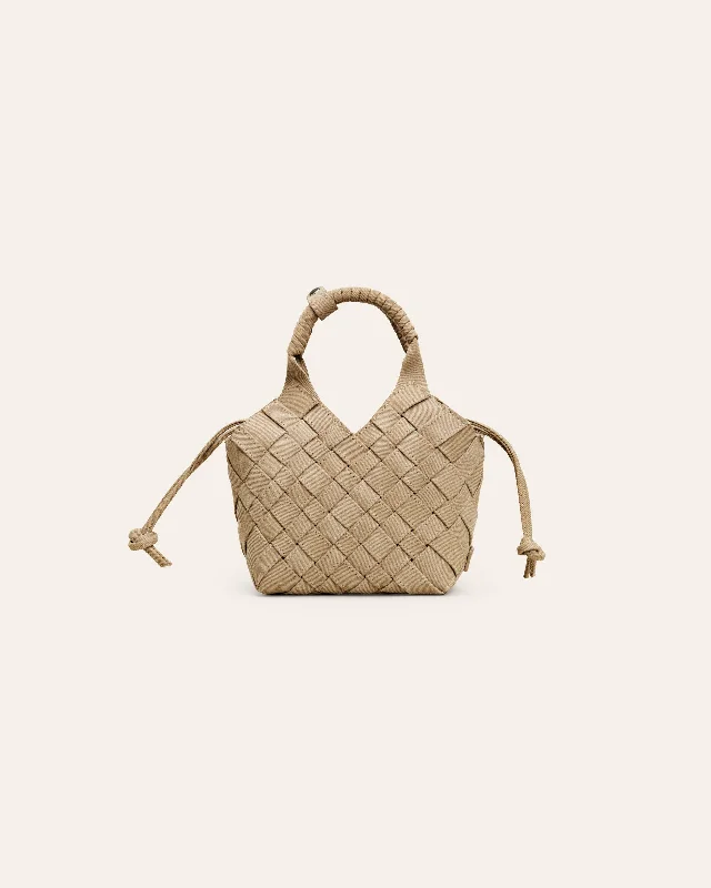 MISU MINI Frappé Denim Cross-body bag