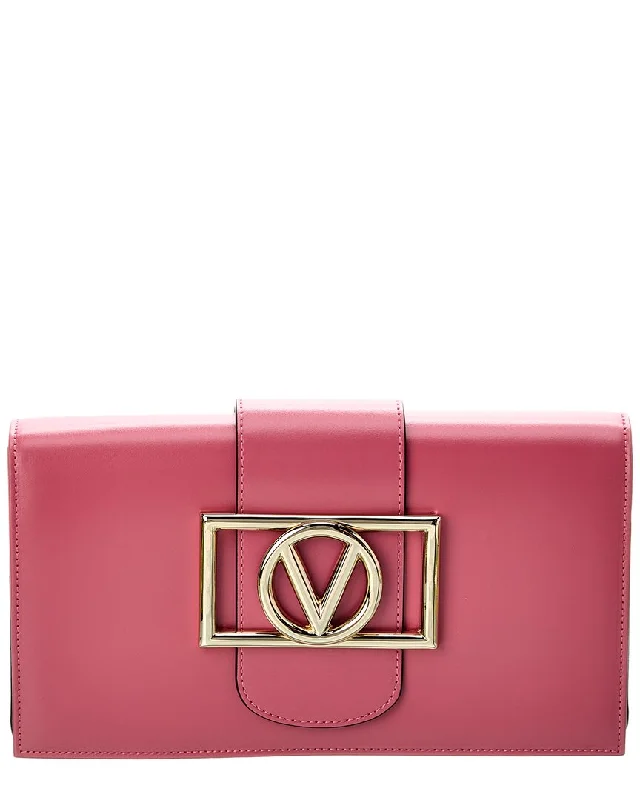 Valentino by Mario Valentino Cady Leather Clutch