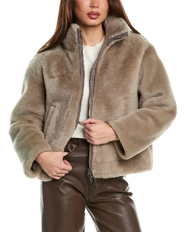 Brunello Cucinelli Reversible Sheepskin Jacket