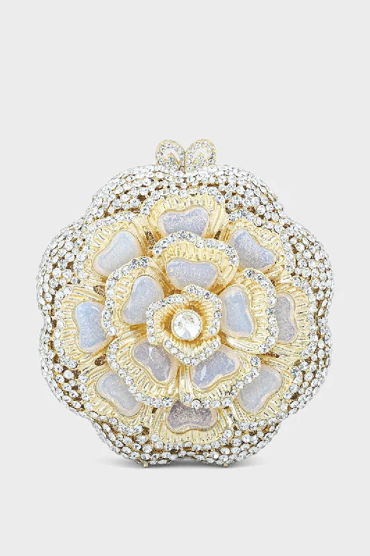 Party Wear Clutch BK4059-Golden