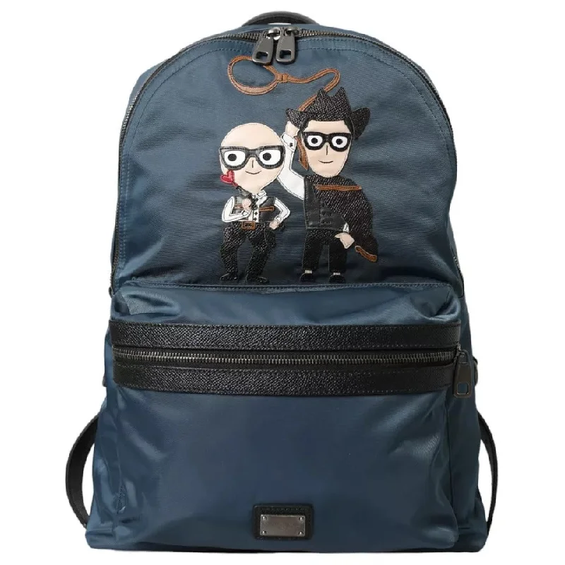 Dolce & Gabbana  Nylon #DGFamily Patch Men Backpack Men's Bag
