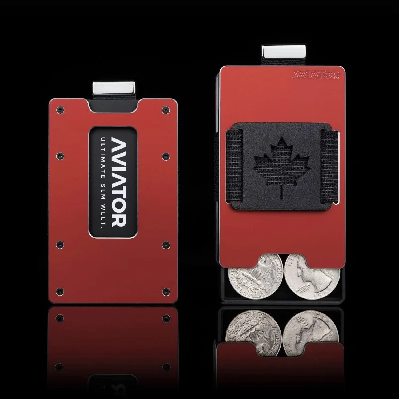 Canada Edition | Slide Wallet + 3D Printed Cash Clip