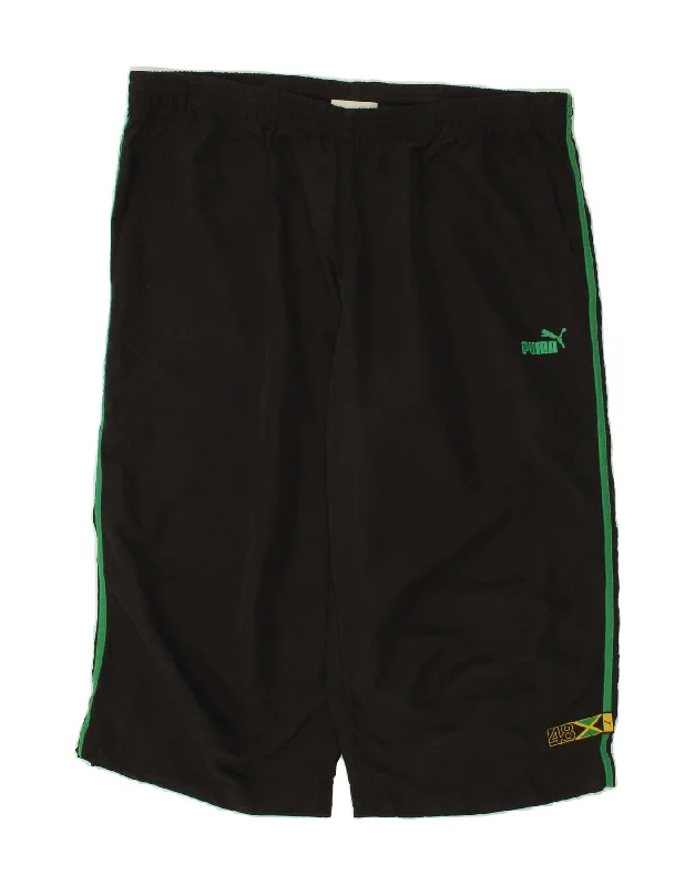 PUMA Mens Sport Shorts XL Black Polyester