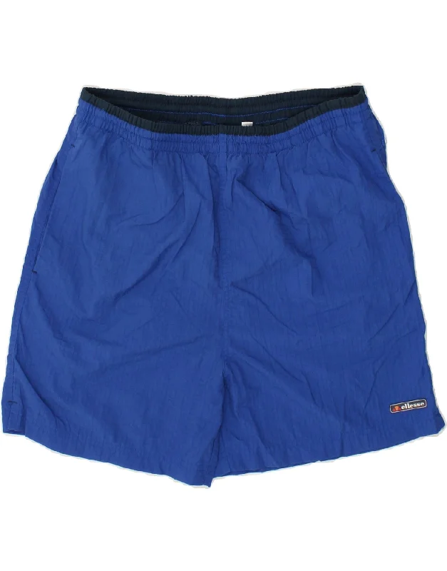 ELLESSE Mens Sport Shorts Medium Blue