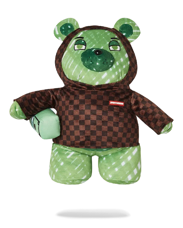 SHARKS IN PARIS FADE AWAY HOODIE MONEYBEAR TEDDYBEAR BACKPACK
