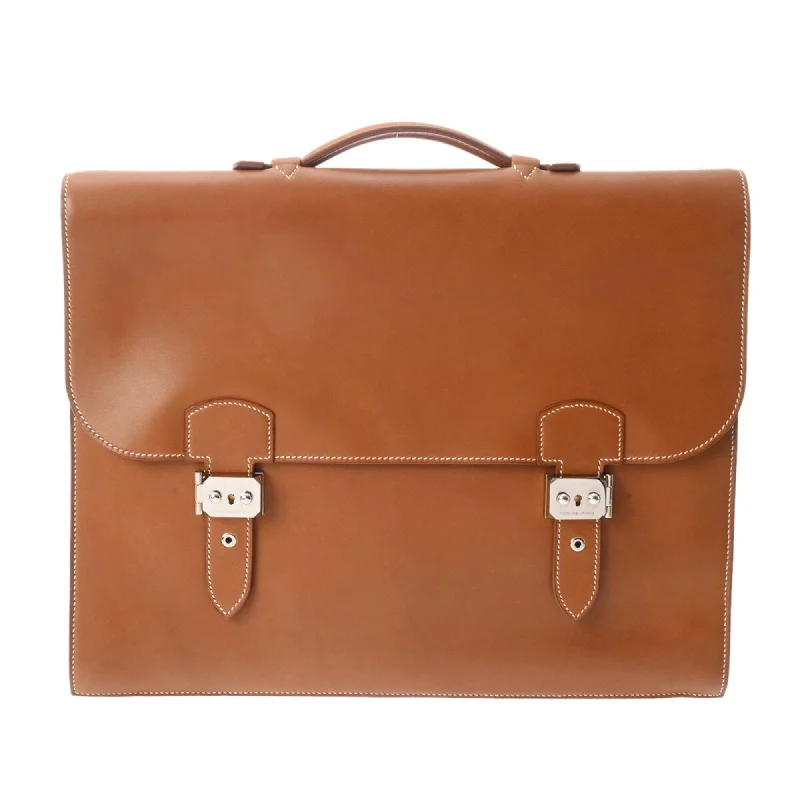 Hermes Barenia Leather Handbag (Pre-Owned)