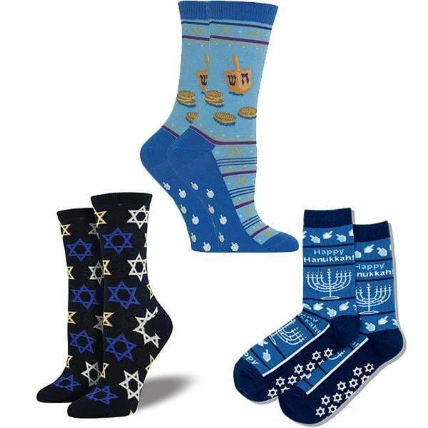 Hanukkah Bag of Socks for Women