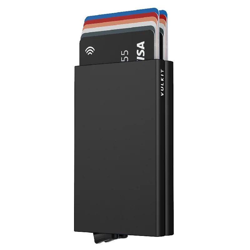 VC102- Double Aluminum Card Holders For More Cards Storage