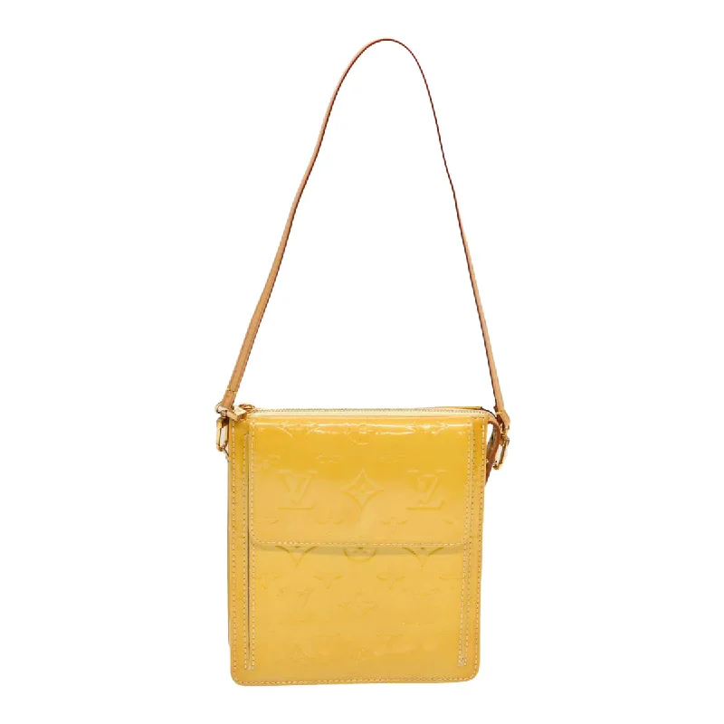 Louis Vuitton Mott  Patent Leather Clutch Bag (Pre-Owned)