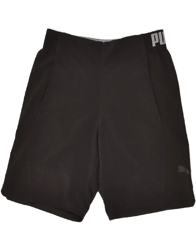 PUMA Mens Sport Shorts Small Black