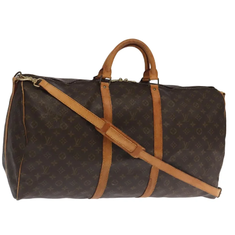 Louis Vuitton Keepall Bandoulière 60 Canvas Travel Bag (Pre-Owned)