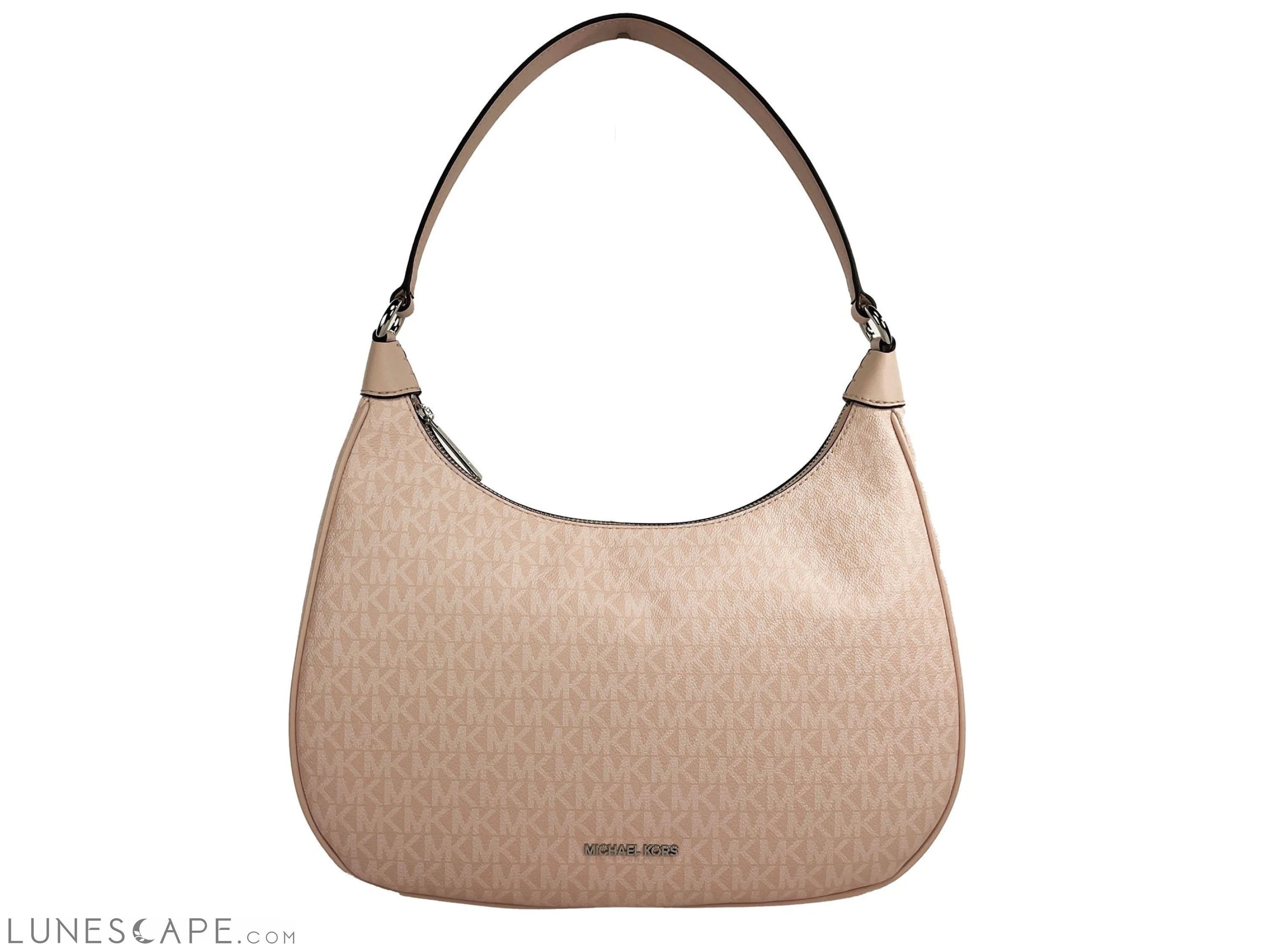Michael Kors Cora Large Powder Blush Shoulder Crossbody Bag Purse