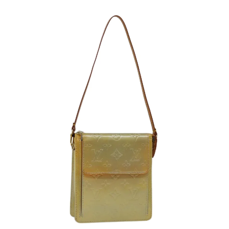 Louis Vuitton Mott  Patent Leather Clutch Bag (Pre-Owned)