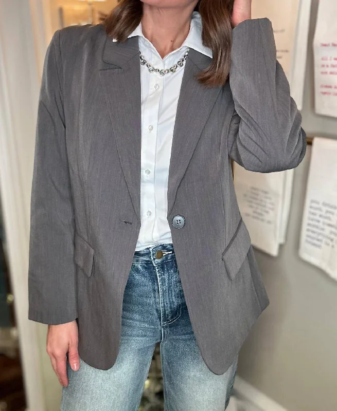Patricia Blazer In Grey