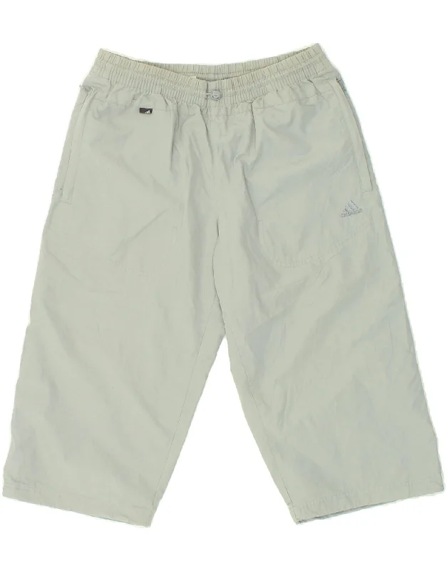 ADIDAS Mens Sport Shorts Medium Grey Polyester