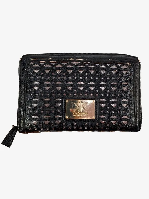 Assorted Brands Rose Gold Cut Out Practical Clutch