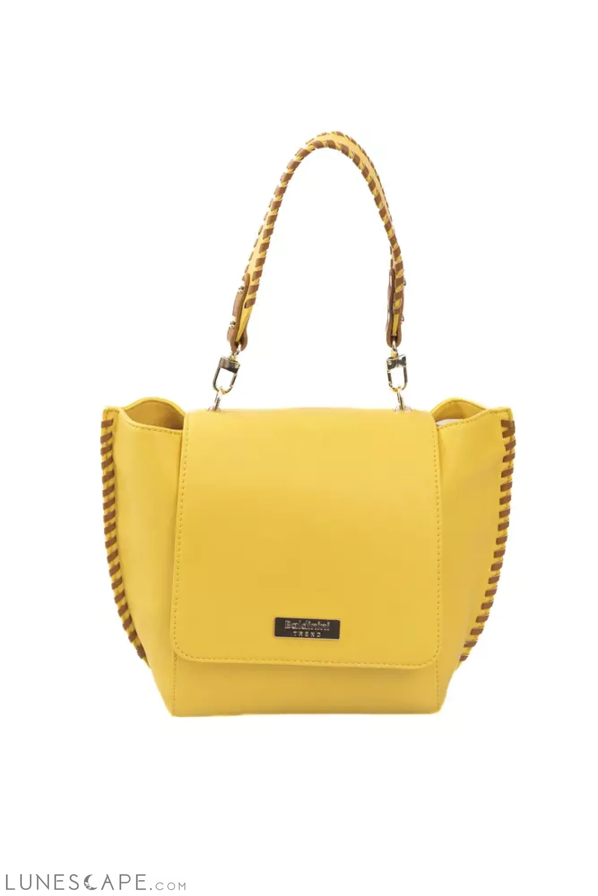 Baldinini Trend Yellow Polyurethane Women Crossbody