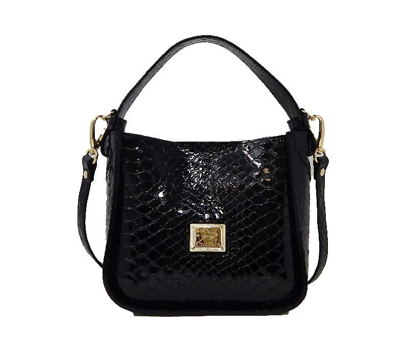 Gallop Patent Leather Handbag