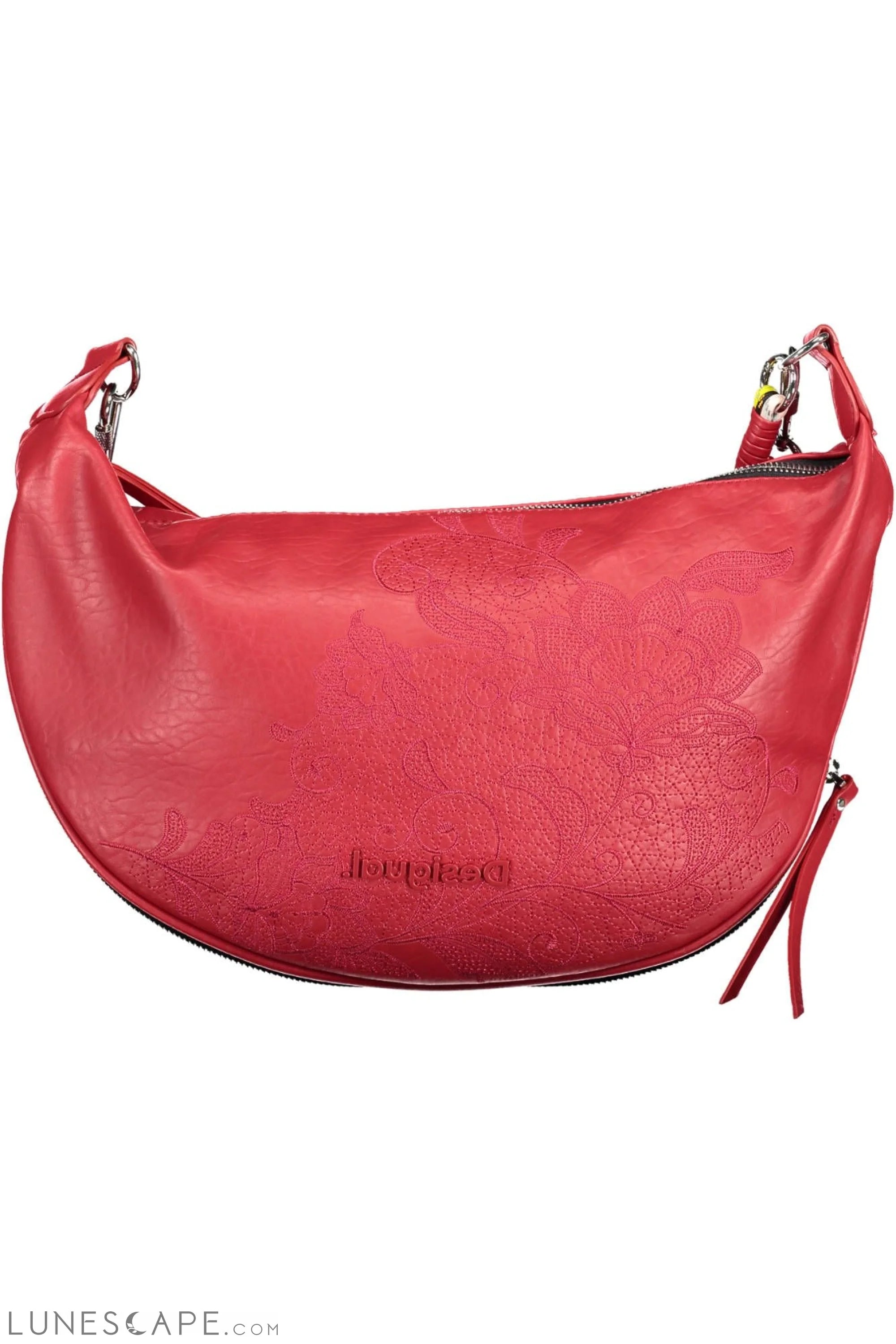 Desigual Red Polyethylene Handbag