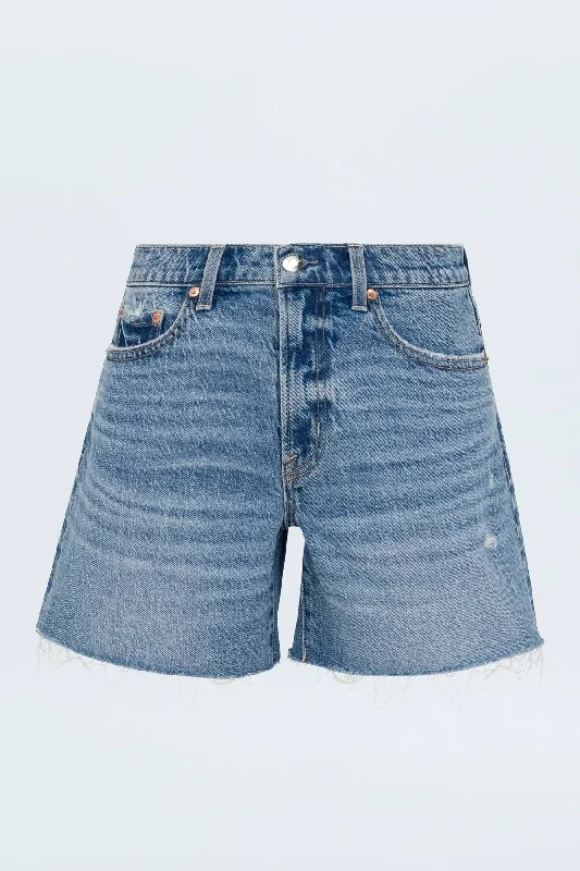 Pistola Kennedy Relaxed Mid Rise Cut Off Short - CENTRAL VINTAGE