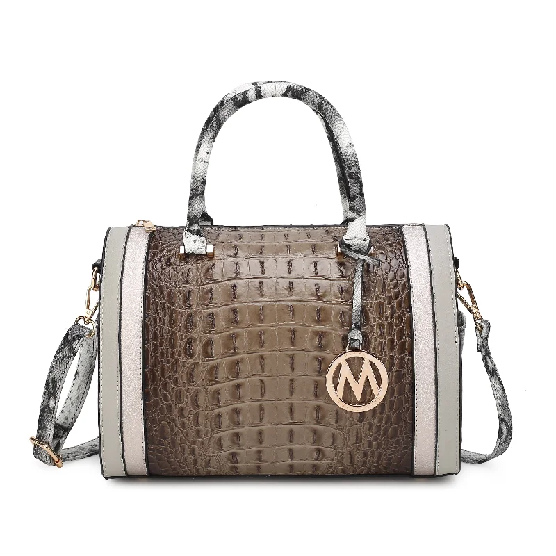 Croco Light Grey