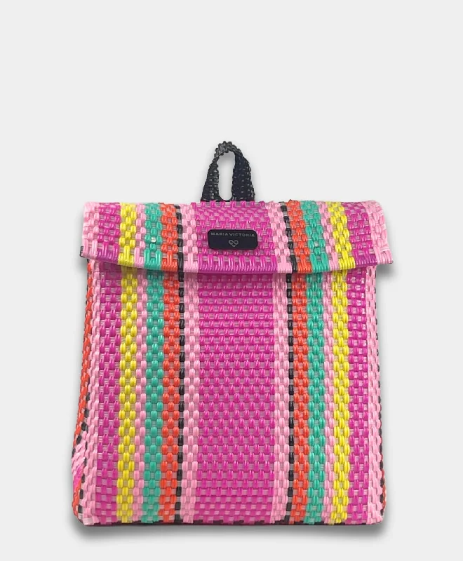 Maria Victoria | Vita BK | Upcycled, Handwoven, Backpack