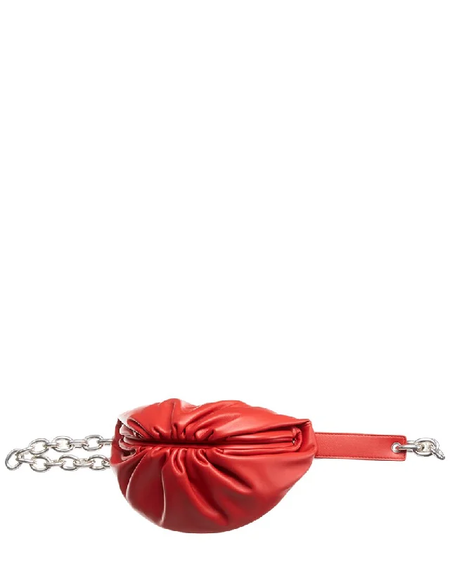 Bottega Veneta The Belt Chain Leather Pouch