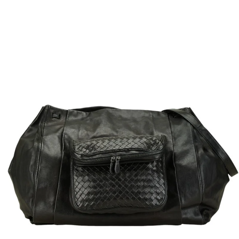 Bottega Veneta Intrecciato  Leather Shoulder Bag (Pre-Owned)