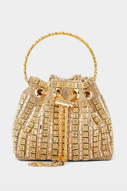 Pouch Clutch BK4051-Rose Gold