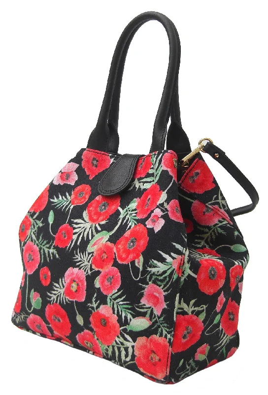Zara Poppy Design Handbag