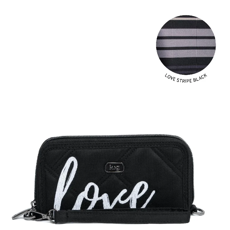 BRUSHED BLACK WITH WHITE LOVE