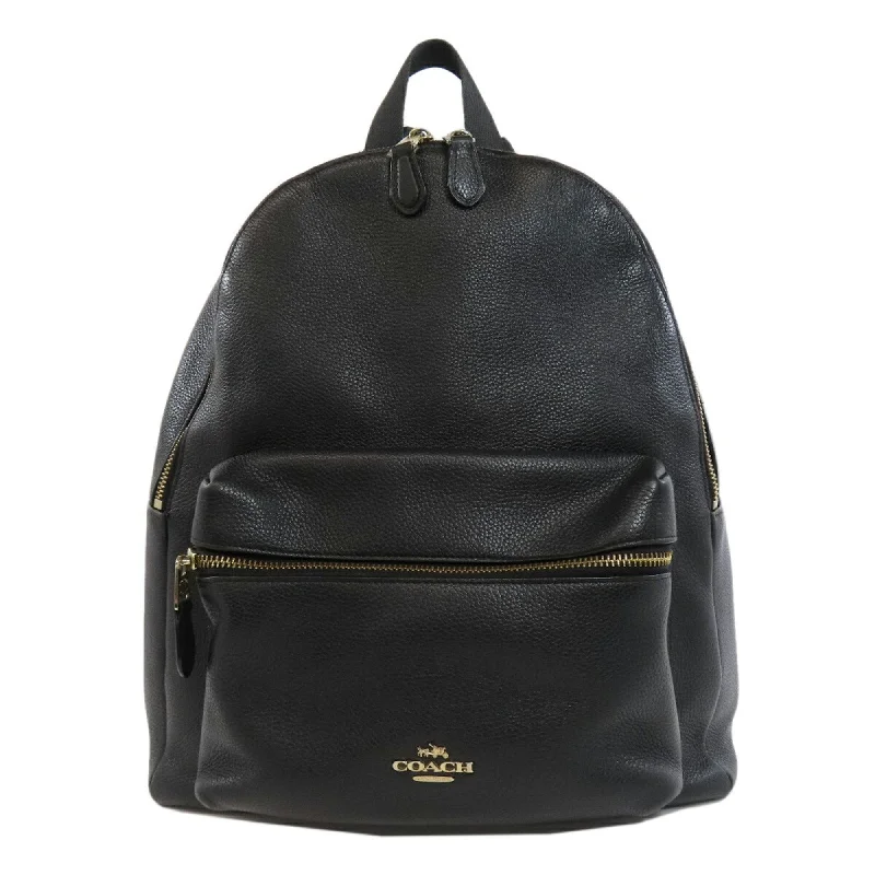 Coach  Leather Backpack (Pre-Owned)
