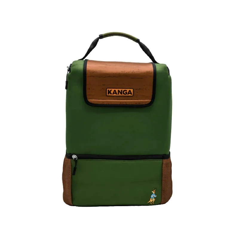 Men's Woody Pouch 24 Backpack In Green, Brown