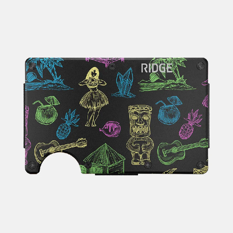 Ridge Wallet - Neon Tiki