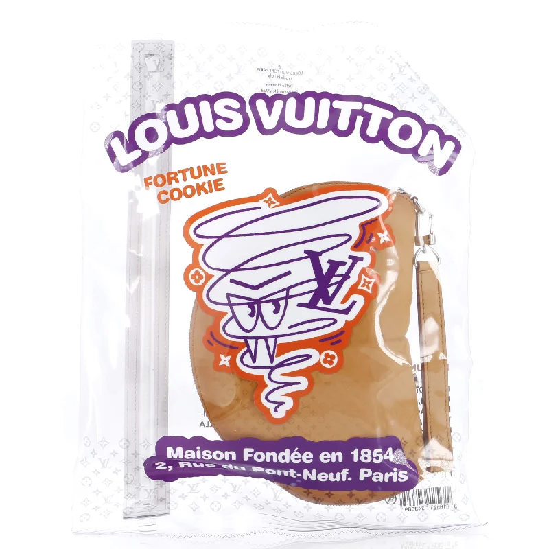 Fortune Cookie Bag Monogram Leather and Printed PVC