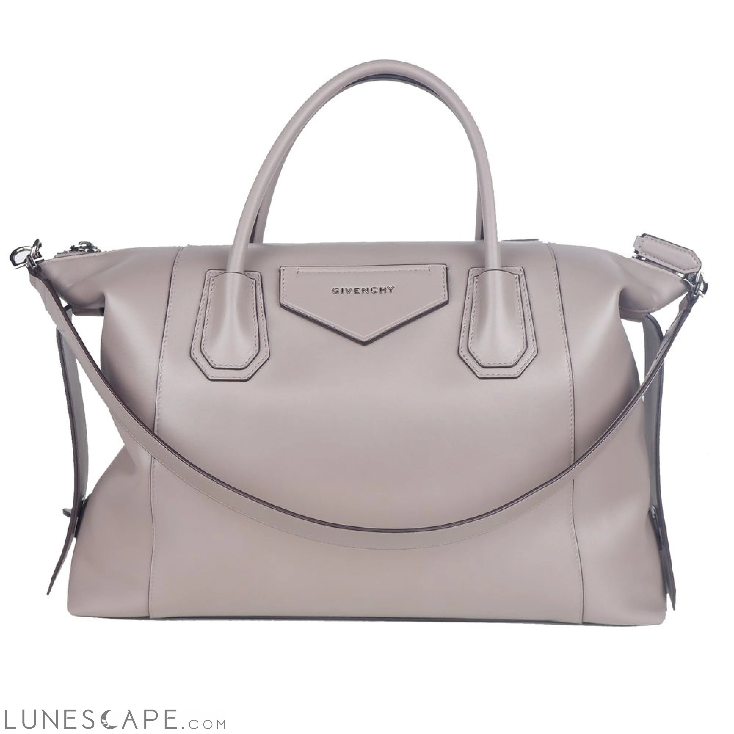 Givenchy Gray Leather Crossbody Bag